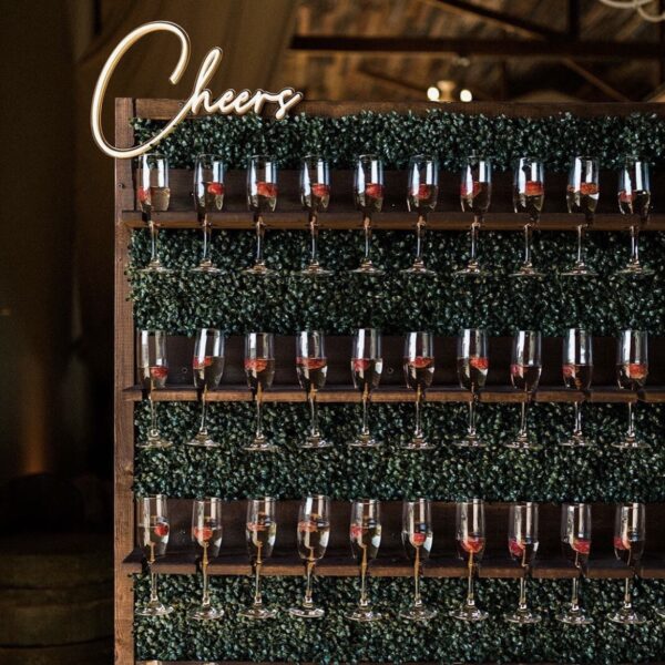 Champagne Wall (set of 2)
