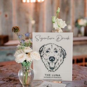 Custom Bar Sign - Pet Signature Drink