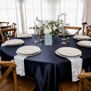 Alternative view of Charger - Glass Silver Rim