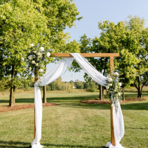 Ceremony Arch - Cedar Trellis