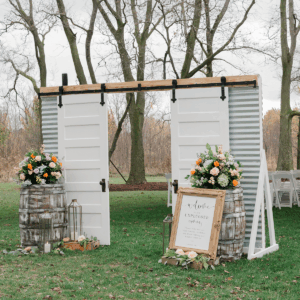 White Ceremony Doors