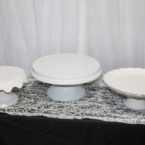 Cake Stand - White