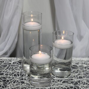 Floating Candle Cylinders (set of 3)