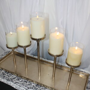 Alternative view of Epiphany 5-Stem Candle Holder