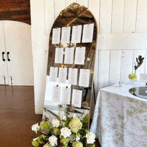 Gold Mirror Seating Chart