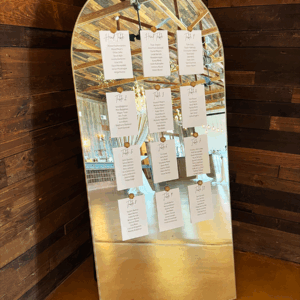 Alternative view of Gold Mirror Seating Chart
