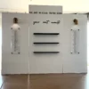 Black and White Modern Seating Chart
