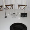 Classic Black & White Package - Guest Table