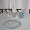 Icy Silver Package - Guest Table