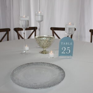 Icy Silver Package - Guest Table