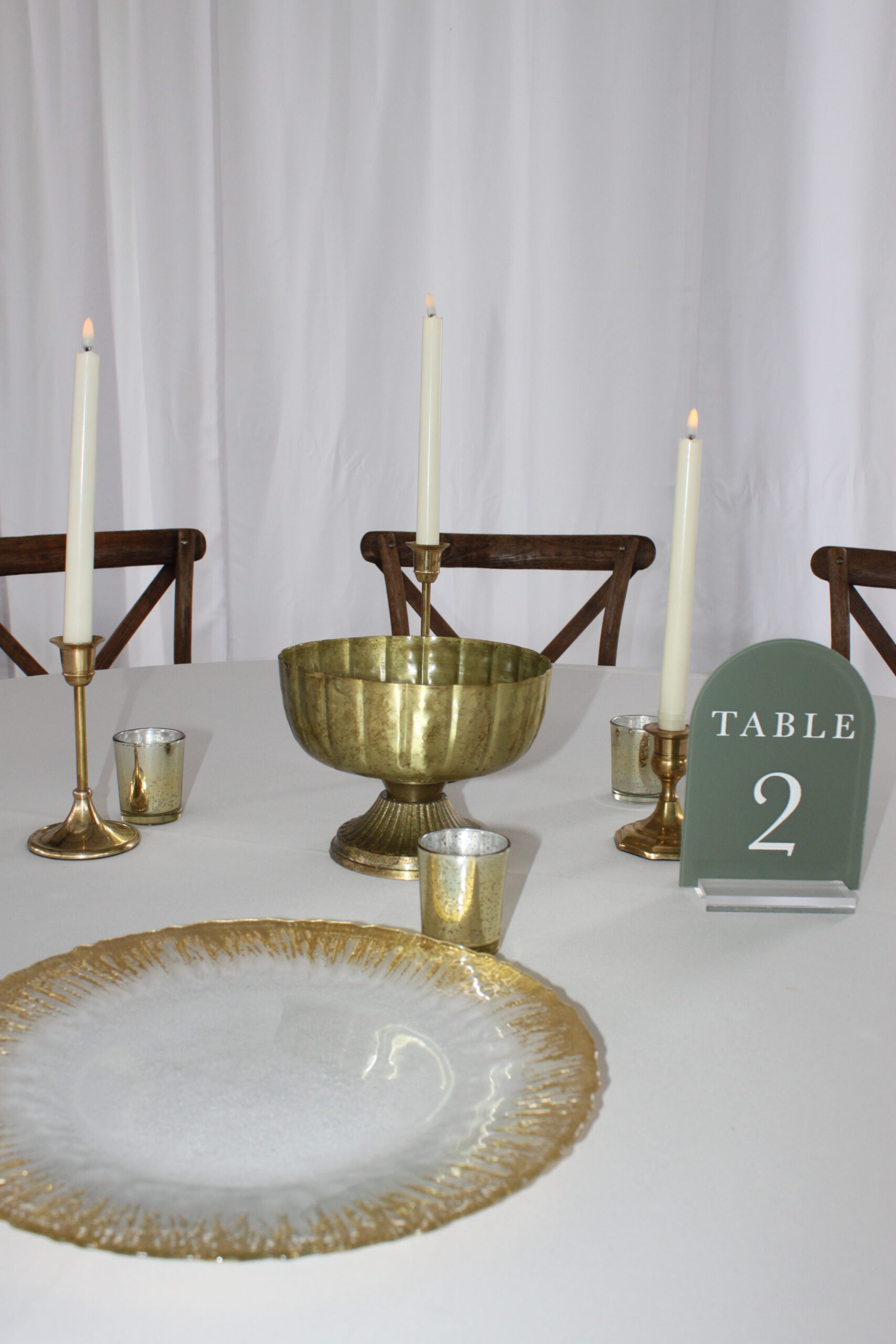 Gold Package - Guest Table