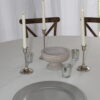 Porcelain Silver - Guest Table