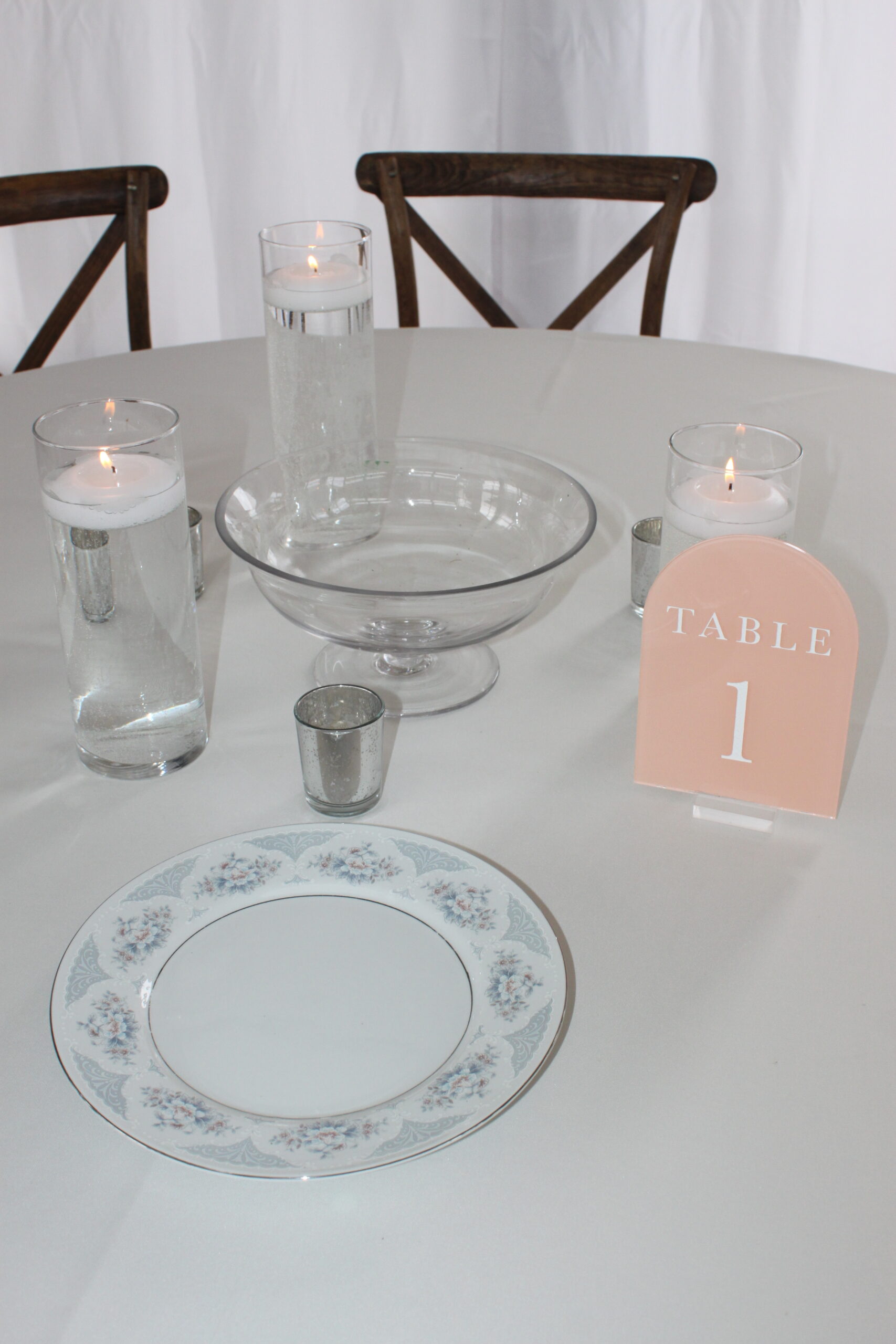 Clear Package - Guest Table
