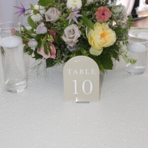 Alternative view of Classic Package - Guest Table