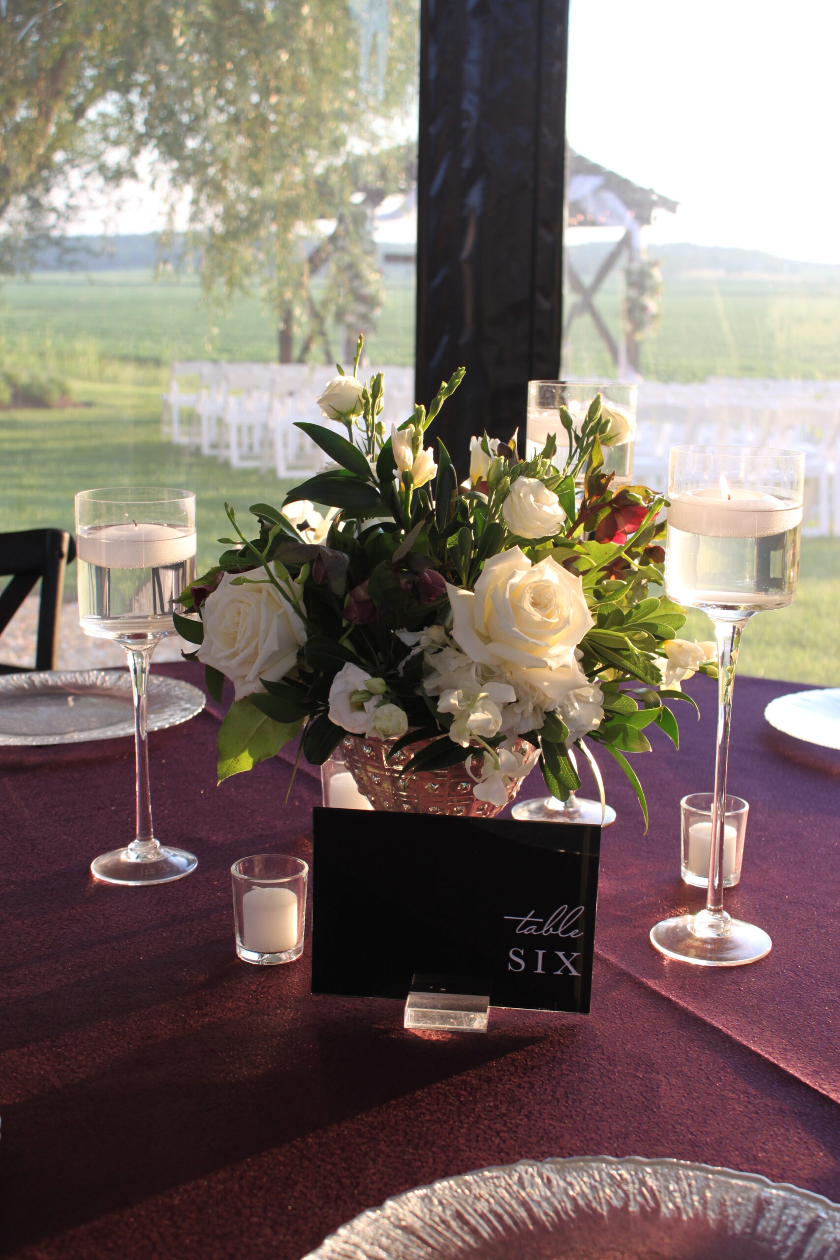 Icy Silver Package - Guest Table - Image 2