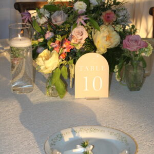 Alternative view of Clear Package - Guest Table